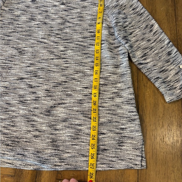 Talbots Boxy 3/4 Sleeve Sweater Top, Large, Nautical Spring Sailing Casual - Picture 10 of 10